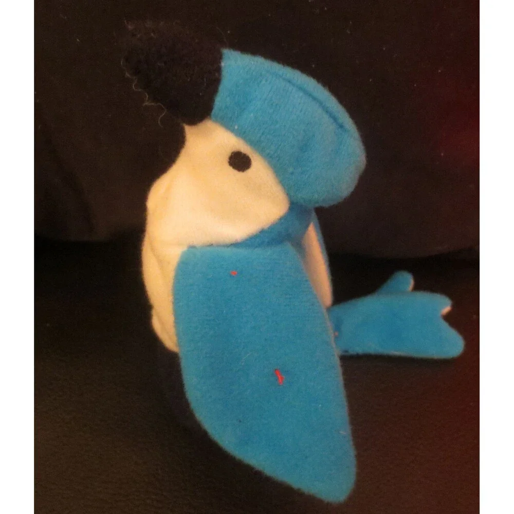 McDonald's Ty Teenie Beanie Rocket The Blue Jay NO BAG NO TAG